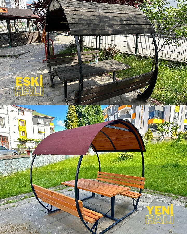 PARKLARDA KAMELYA YENİLEME ÇALIŞMASI