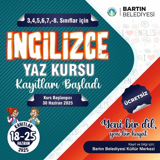 ÖĞRENCİLERE ÜCRETSİZ İNGİLİZCE KURSU